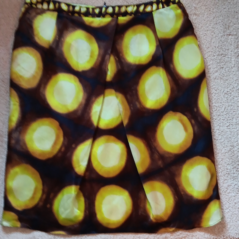Laurel Silk Retro Skirt NWT